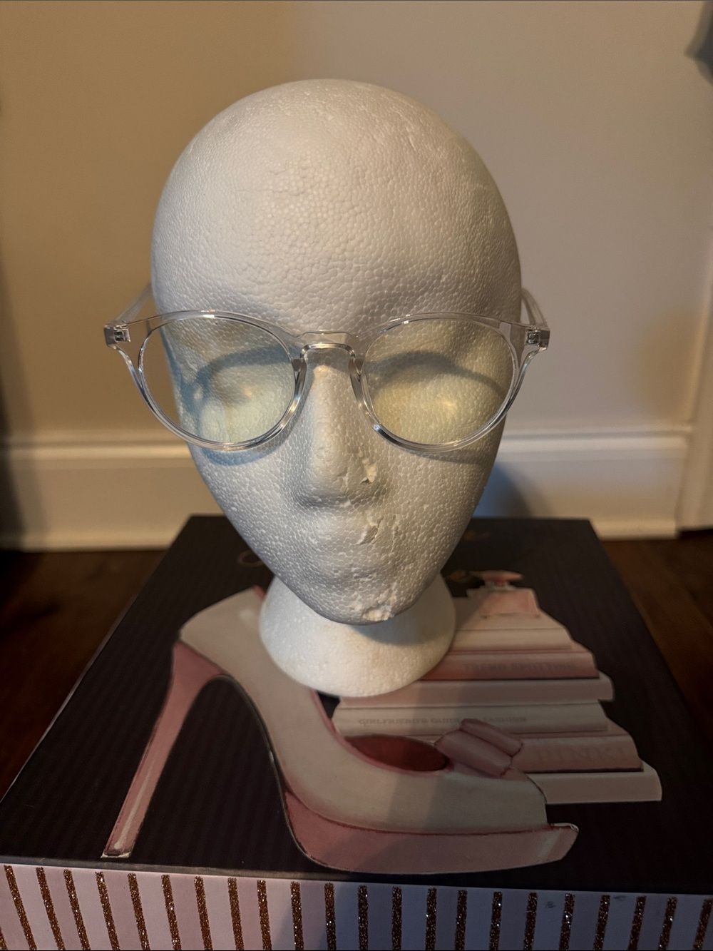 Clear Frame Blue-Light Blocking Glasses